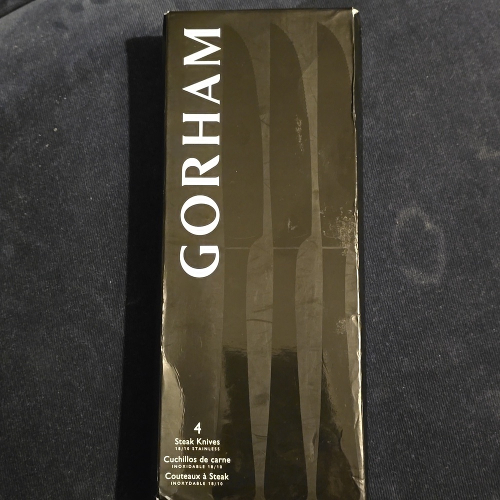 ❤️BUY 2 GET 1 FREE Gorham Steak Knives Set of 4